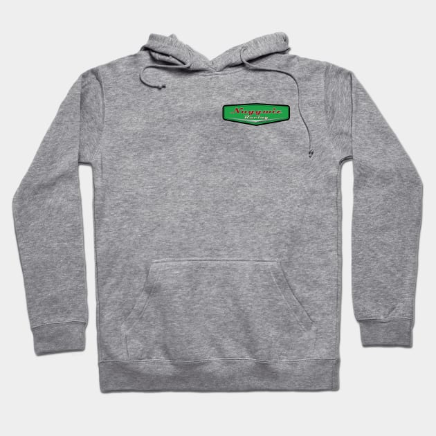 Nuggwiz Logo green Hoodie by HotPinkStudio.Me